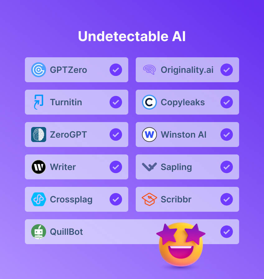 Beat All AI Checkers With Our Undetectable AI